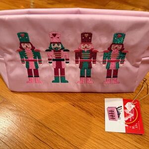 Pink Nutcracker Cosmetic Bag